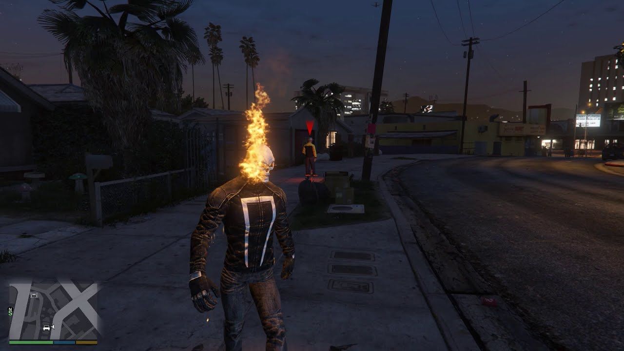 gta ghost rider mod