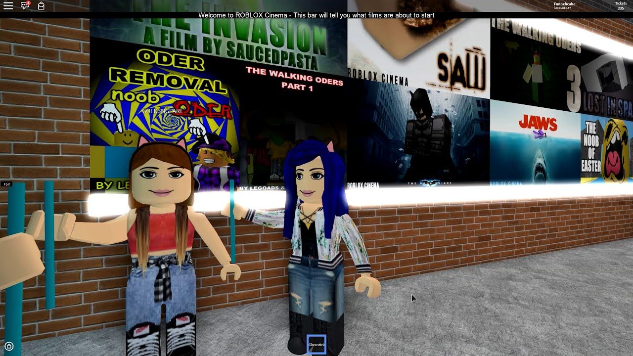 Watching Hilarious Movies In The Roblox Cinema Ytread - roblox movie theater