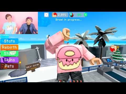 Can You Beat This Funny Roblox Game Weight Lifting Ytread - roblox weight lifting simulator 3 sky gym