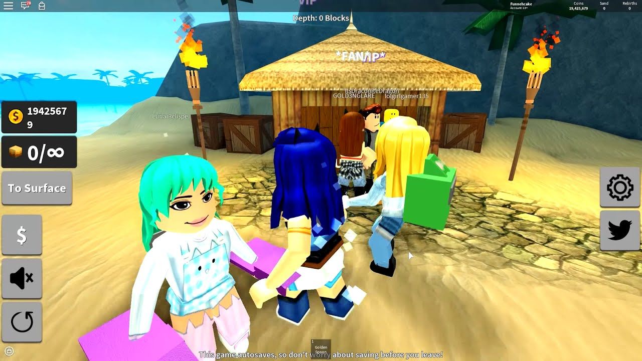 We Dug 2000 Blocks Down And Foundthe Best Thing Ytread - roblox treasure hunt simulator private island
