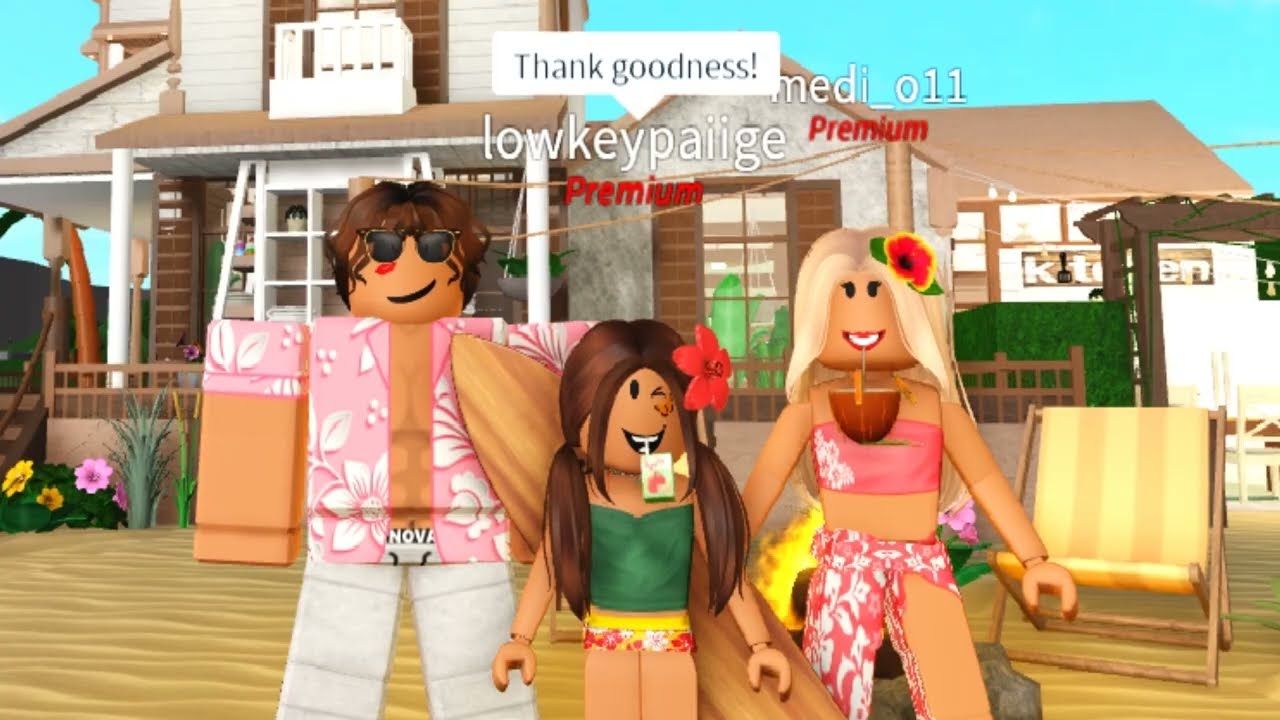 Roblox Noob Vs Pro Vs God Family Summer House In Ytread - da panda girl roblox noob vs pro vs god