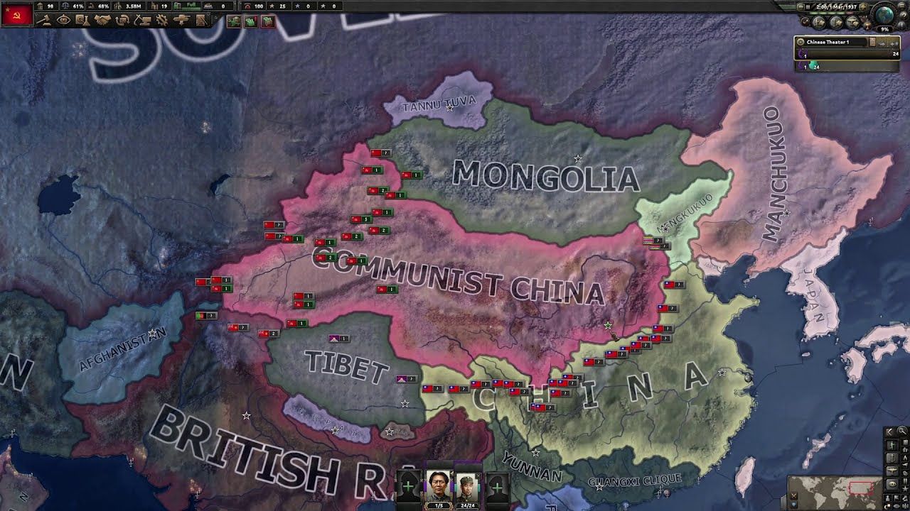 Hoi4 Guide Communist China The People Have Stood Ytread