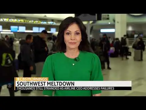 passengers left stranded after southwest airlines cancels thousands of flights