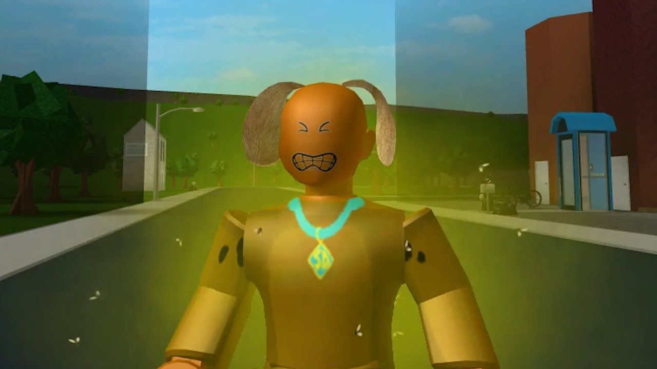 how to make depressed scooby doo in roblox