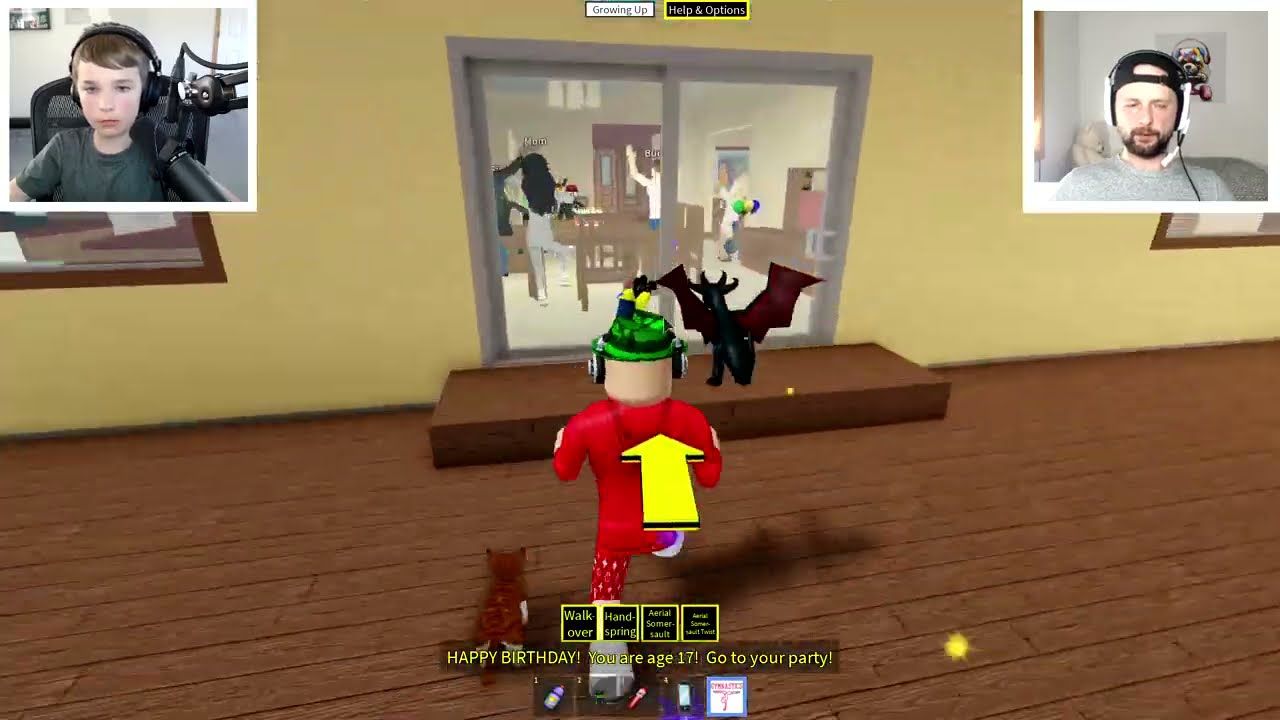 Roblox Growing Up Age 17