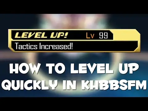 How to Level Up Quickly in Kingdom Hearts Birth By Sleep Final Mix (Kingdom Hearts HD 2.5 ReMIX)