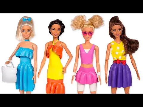 Using Balloons To Transform Barbie Into A Princess And More