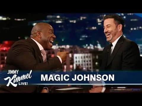 Magic Johnson on Kobe Bryant, The Lakers & Vacations with Jimmy Kimmel