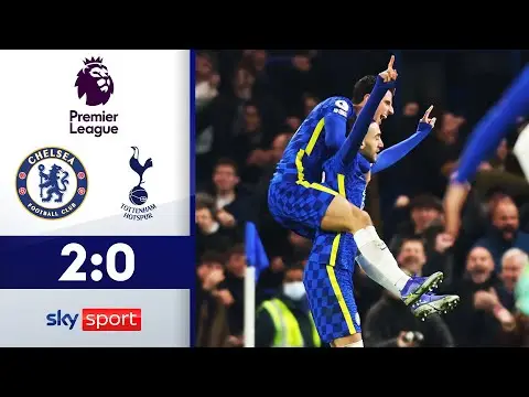 Ziyech mit Krachertor | FC Chelsea - Tottenham Hotspur 2:0 | Highlights - Premier League 2021/22