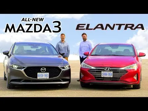2019 Mazda3 vs Hyundai Elantra // Daily Drivers Duel