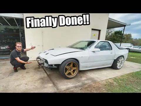 Final Mods For The Abandoned FC RX7 Project + Test Rips!(It's Honestly Pretty Amazing!)