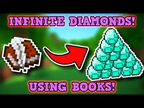 Minecraft Is A Perfectly Balanced Game With No Exploits - BOOKS = UNLIMITED DIAMONDS