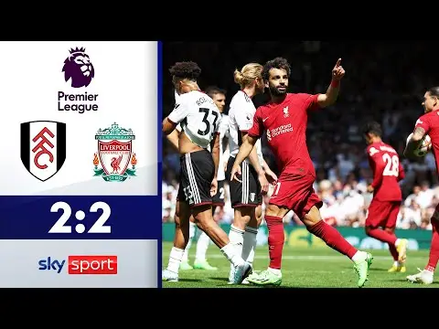 Salah rettet zum Unentschieden | FC Fulham - FC Liverpool 2:2 | Highlights - Premier League 2022/23