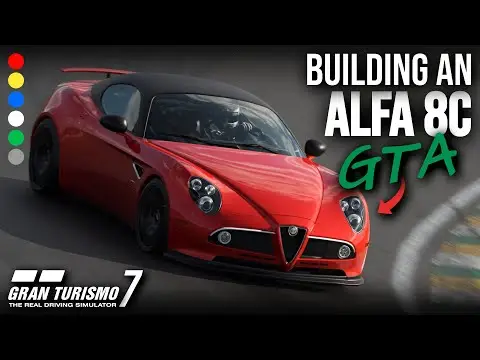 GT7 Special Projects | ''Alfa Romeo 8C GTA'' Hardcore What-If? Build