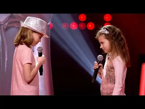 Natasha & Charlise - 'Je Veux' | Blind Auditions | The Voice Kids | VTM