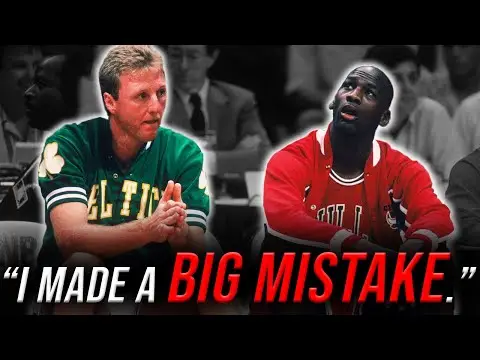 When Michael Jordan BULLIED Larry Bird and Instantly REGRETTED IT