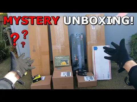 INSANE AIRSOFT UNBOXING! *5 MYSTERY BOXES* GRAND PRIZE WIN!