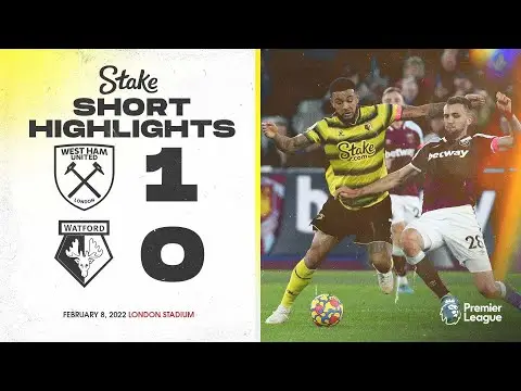 West Ham United 1-0 Watford | Premier League Highlights