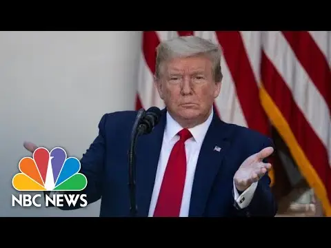 Live: Trump Holds Press Briefing on Coronavirus Testing | NBC News