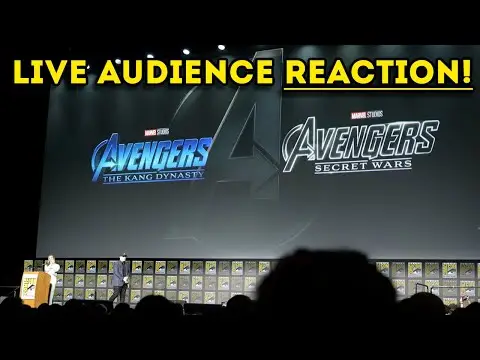 MARVEL COMIC-CON 2022 FULL ANNOUNCEMENT! (AUDIENCE REACTION)
