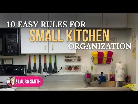10 Easy Rules for Small Kitchen Organization | No Pantry? No Problem!