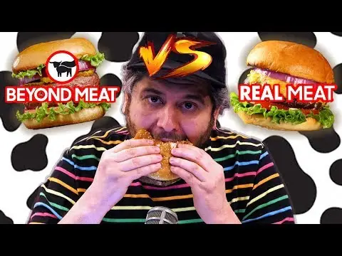 Fake Meat vs Real Meat Fast Food Taste Test