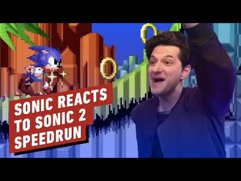 Sonic the Hedgehog's Ben Schwartz Reacts to Sonic 2 Speedrun