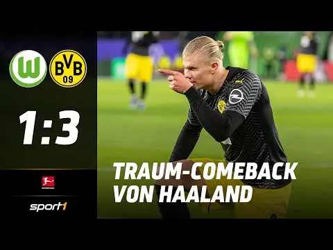 Wolfsburg – Dortmund 1:3 | Highlights Bundesliga 13. Spieltag | SPORT1
