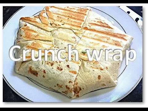 Homemade CrunchWrap (Taco Bell Style) Mexican recipe by RinkusRasoi