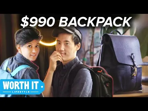 $36 Backpack Vs. $990 Backpack