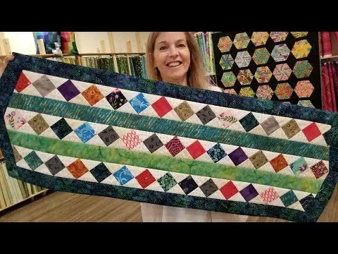 SCRAPS NO MORE!!! Donna's Scrap Buster Table Runner