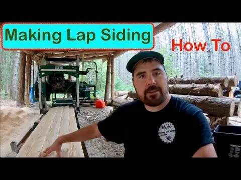 Making Lap Siding with Woodland Mills Lap Siding Attachment