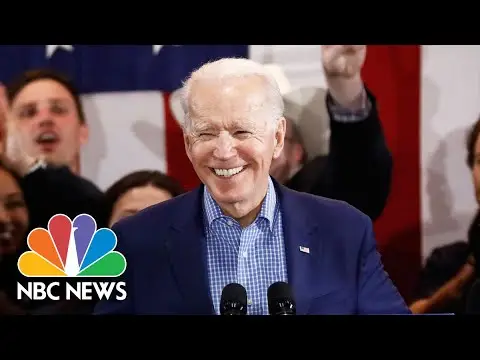 Watch Joe Biden�s Full Speech After Nevada Caucuses | NBC Nightly News
