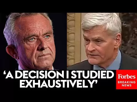 JUST IN: Bill Cassidy–Who Is A Doctor—Explains Yes Vote For RFK Jr. Despite His False Vaccine Claims