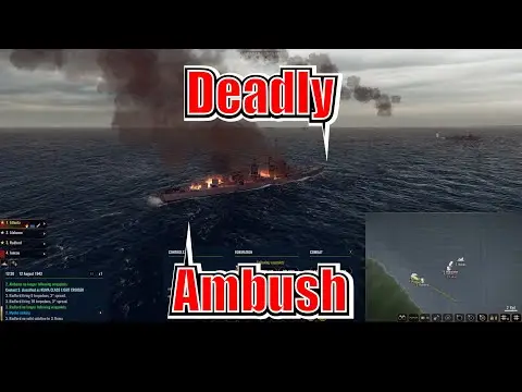A Deadly Ambush! (War on The Sea) Operation Watchtower US
