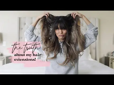 The Truth About My Hair Extensions | @interiordesignerella