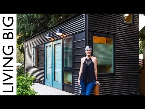 Modern Architecturally Designed Tiny House With Amazing Hidden Shower