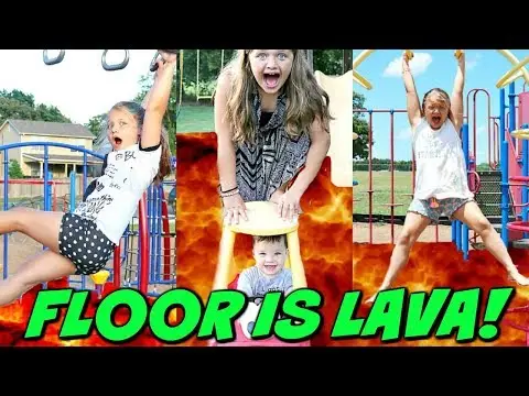 Floor IS LAVA at The Park Playground For Kids COMPILATION- All of Your FAVS!!!