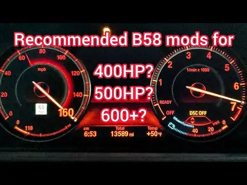 Guide to B58 Tuning 
