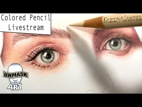 Nose Problem - Colored Pencil Stream