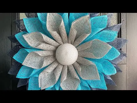 How to Make a Flower Wreath with Cone Petals on a UITC Small Board - FB Live 2/15/22