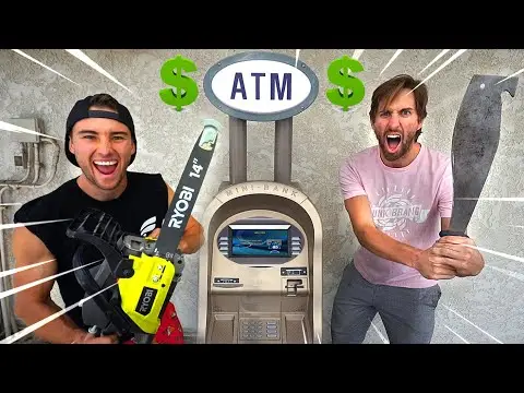 First to Break In The ATM Wins Money Inside! *$10,000?*
