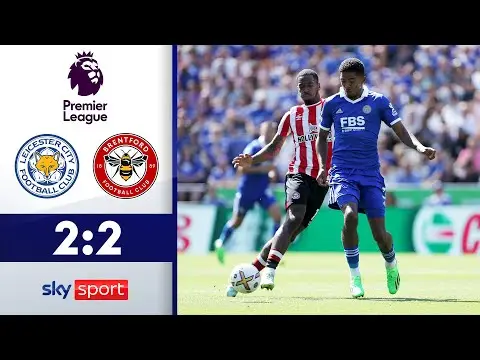Mit Remis in die neue Saison | Leicester City - FC Brentford 2:2 | Highlights - Premier League 2022