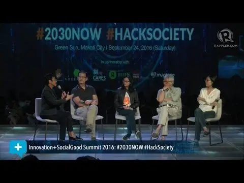 Social Good Summit 2016: Panel discussion on technology and public debate
