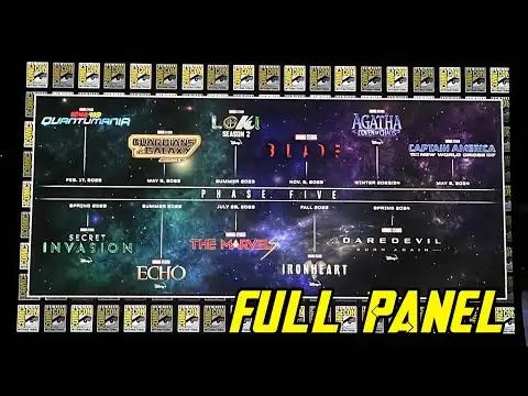 FULL Marvel Studios Panel from Hall H | San Diego Comic-Con 2022 | AUDIENCE REACTION SDCC 2022