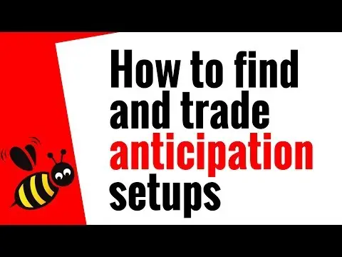 How to find and trade anticipation setups: Oct 4, 2017