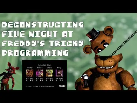 Ruining FNaF by Dissecting the Animatronics' AI | Tech Rules