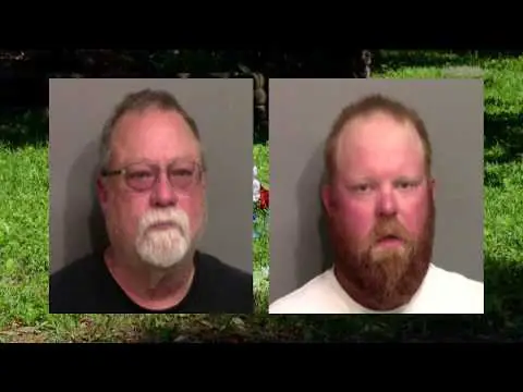 Georgia man, son charged with murder in shooting of unarmed black man