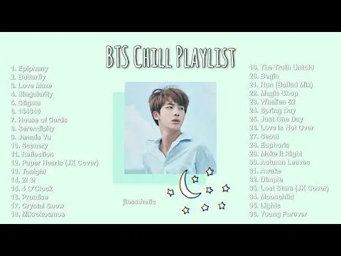 2019 bts chill playlist ? (studying, sleeping, relaxing, etc.)