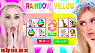 I Tried The Blindfolded Trade Challenge In Adopt Ytread - roblox adopt trade